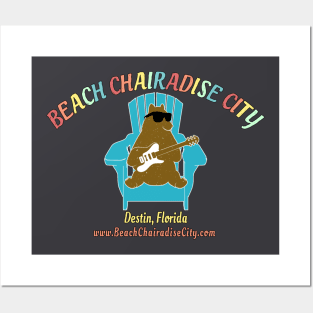 Beach Chairadise City Posters and Art